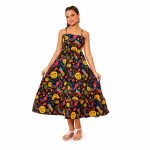 Vestido Gabriela Midi Colors