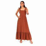 Vestido Girassol Longo Ref 338 veste 12 a 16