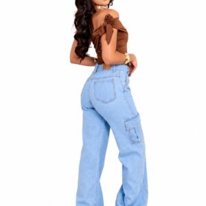 Calça Wide Leg Cargo 260725-1413