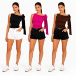 Blusa Ombro C/Amarração (veste 12 a 16)