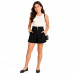 Short com Botão (veste 10 a 14)  ref260828-1622