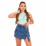 Short Saia 2 Fivelas ref260829-1312