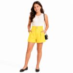 Short  Alfaiataria com Botão (veste 10 a 14)  ref260828-1622