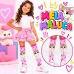 Meia Maluca 3D Menina Tam Unico - Imagem 2