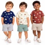 Conjunto Moletom tam 1 a 3 anos