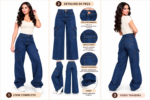 Calça Cargo ref 132 - Imagem 2