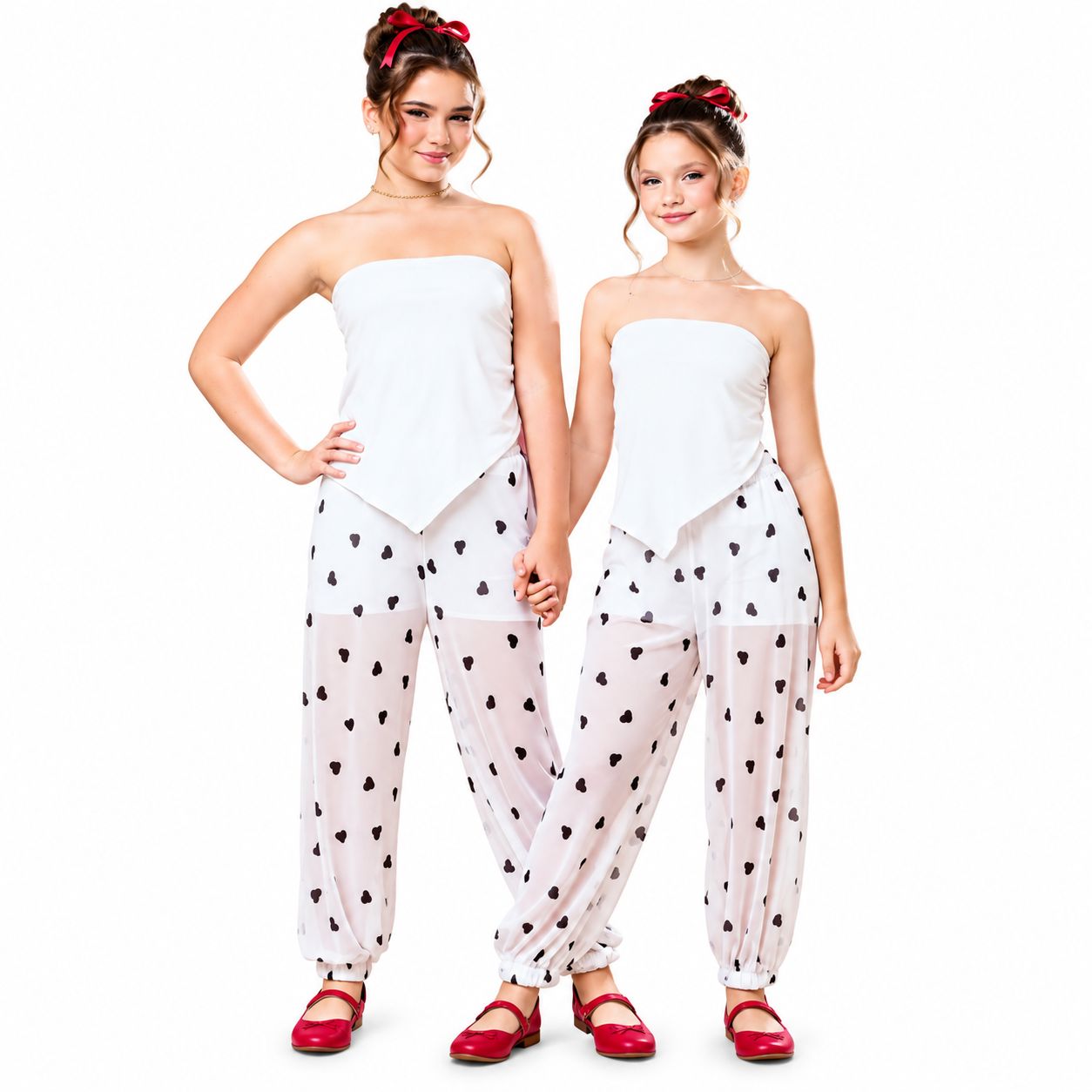 15625684543-irmas-em-looks-brancos-com-coracoes-16.jpg Conjunto Mel ref 6900 - Imagem 1