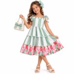 Vestido Laura Tulipas Verde